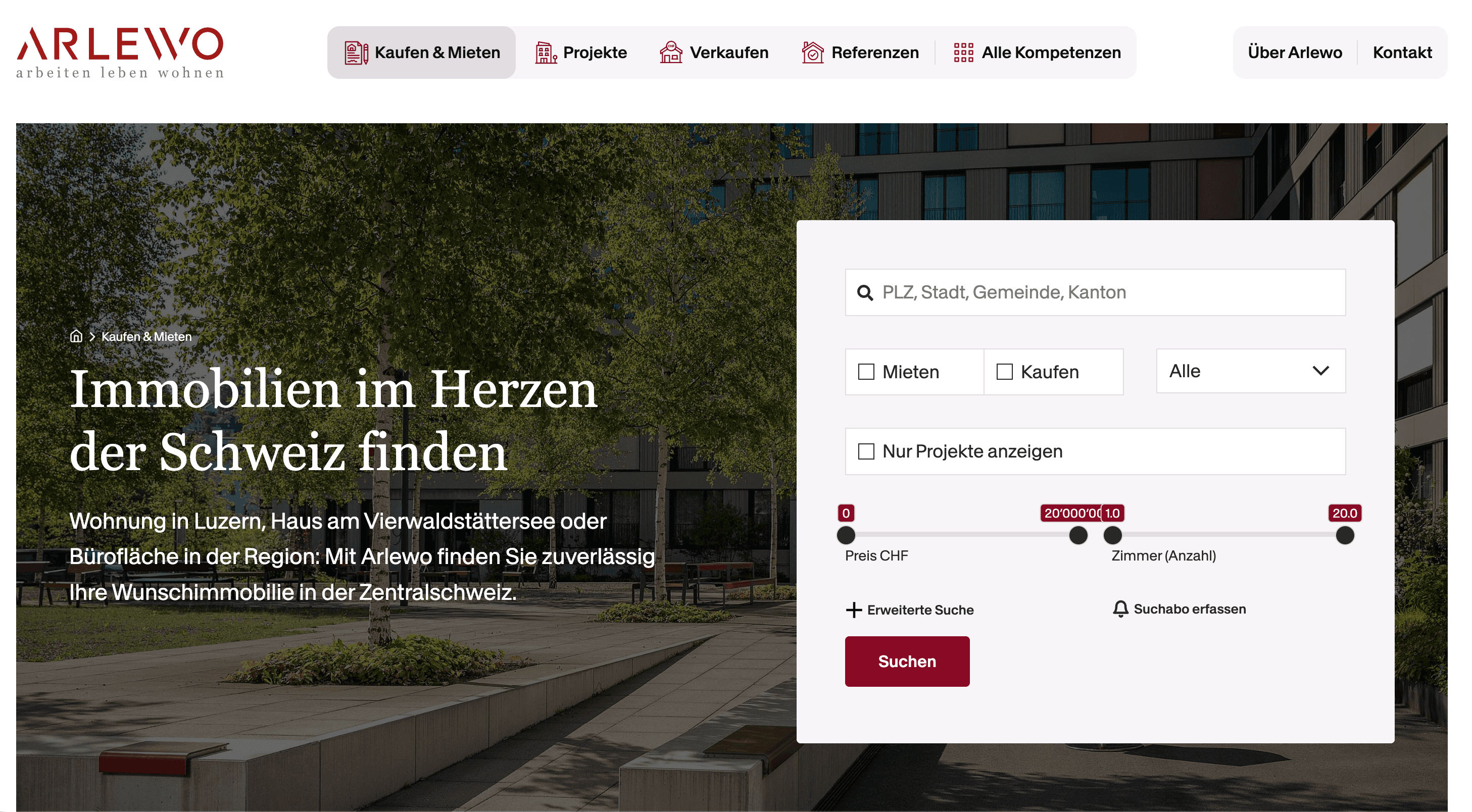 Arlewo — live site