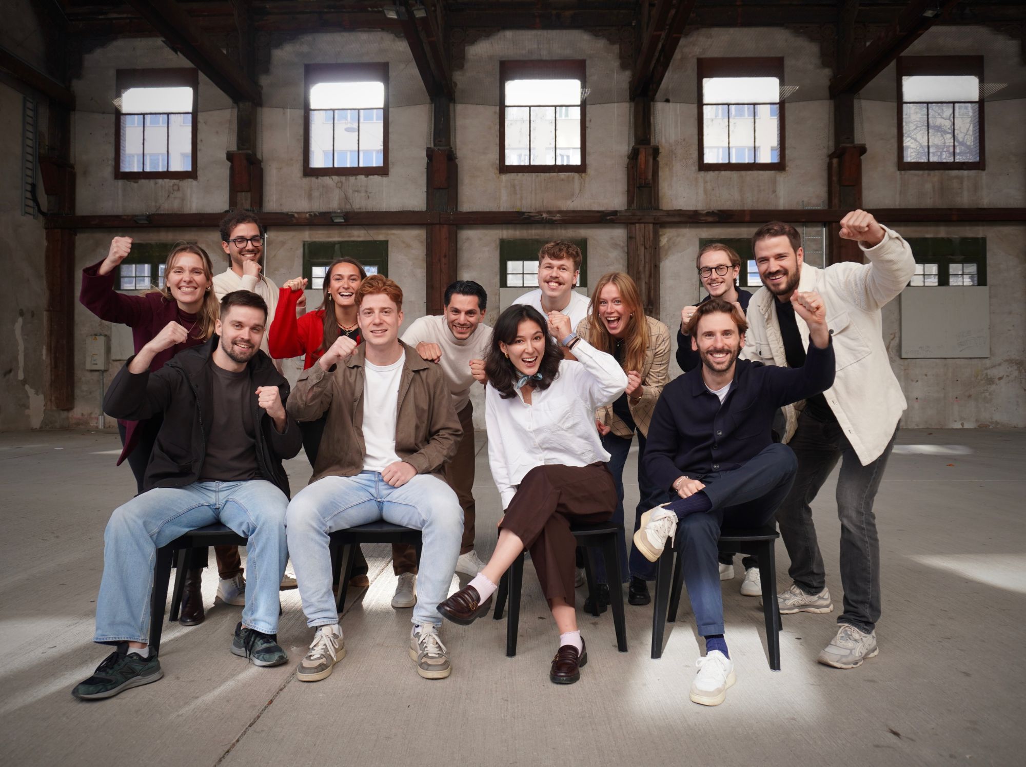 Das nestermind-Team jubelt
